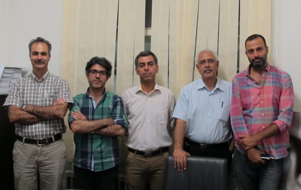 بهمن کیارستمی - ارد زند - غلامرضا کتال - حمید جعفری - فرزاد توحیدی
