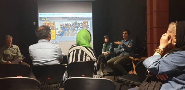 مراسم رونمایی از سایت انجمن مستندسازان